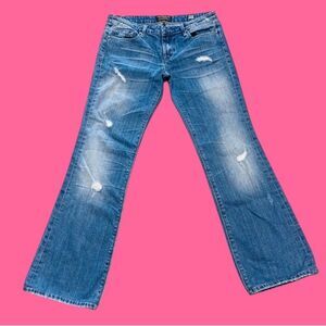 Cult of Individuality Bohemi Bootcut Distressed Jeans 30x30 EUC Stretch